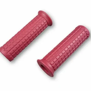 Custom Old Style Lenkergriffe 1 Zoll (25,4 mm) dunkelrot Paar Neuheit