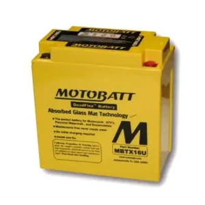 MOTOBATT Battery MBTX16U, 4-ports Kostenloser Rückversand