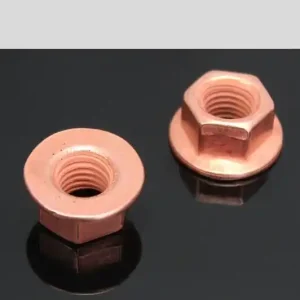 2pc Copper Plated Flange Nuts for Exhaust Headers, M8x1.25 SW12 Preis Gesenkt