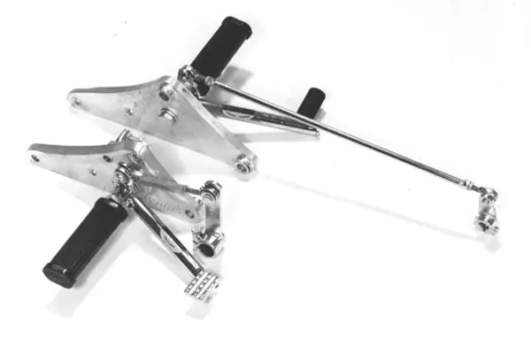 Solange Der Vorrat Reicht Zurückverlegte FUSSRASTEN-Anlage, RAASK, YAMAHA XJ 650 1980 -