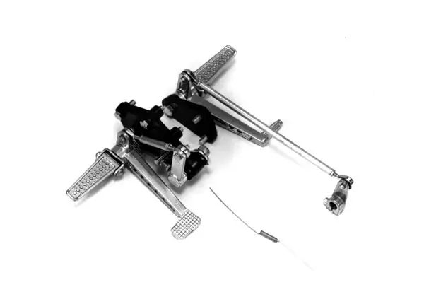 REAR SET Footrests, RAASK, YAMAHA XJR 1200 1995 - / XJR 1300 1998 - Kostenloser Rückversand