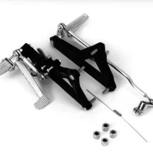 Neu REAR SET Footrests, RAASK, HONDA NSR 125 R 1989