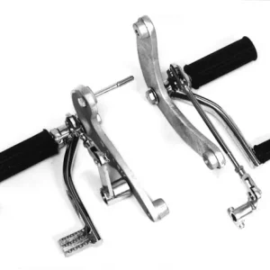 FOOTREST system relocated back, RAASK, HONDA CB 400 Four Begrenztes Angebot