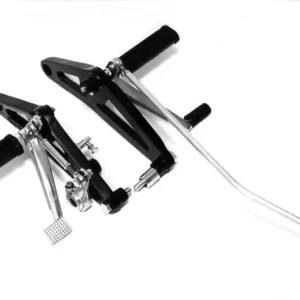 Letzte Chance REAR SET Footrests, RAASK, HONDA CBX 600 E, 650 E 1983