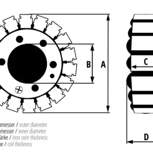 Stator DUCATI 748 996 998 1000 Expressversand