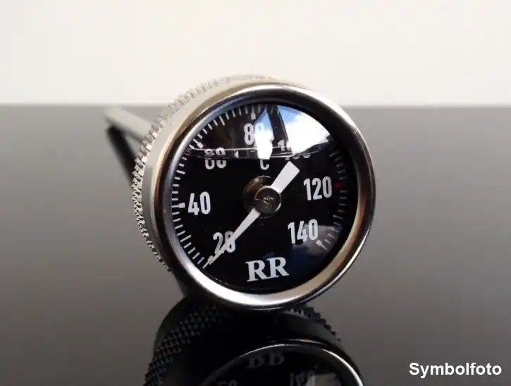 Schneller Versand OIL TEMPERATURE GAUGE / Dipstick for MOTO GUZZI NTX 650 NTX650 with spacer ring V 85 V85 TT '19-
