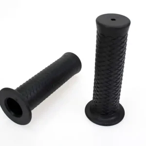 Sale 2 Griffe Griffgummis Dragonskin-Style in schwarz für Ø22mm Lenker