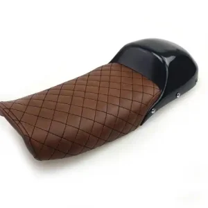 Letzte Chance Cafe-Racer-, Scrambler-SEAT, Honda CX 500, CX500, vintage brown, including pillion cover