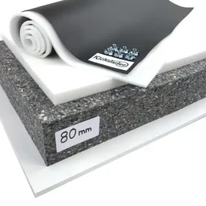 Wochenendangebot Sitzbankbauset komplett mit 8cm-Schaumstoffkern und schwarzem Kunstleder