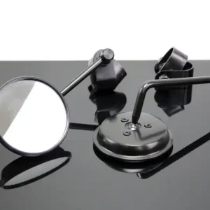 2 Spiegel mit Lenkerbefestigung, Classic Style schwarz Rabatt