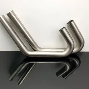 Kostenloser Rückversand 2 stainless steel manifolds for BMW 2-valve, bobber style - letzter Artikel