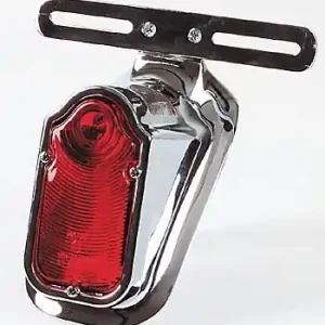 TOMBSTONE taillight chrome ECE Nur Heute