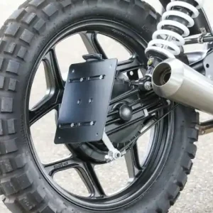 Zertifiziert BMW R65 R80 R100 Monolever Twinshock Kennzeichenträger seitlich mit TÜV Gutachten