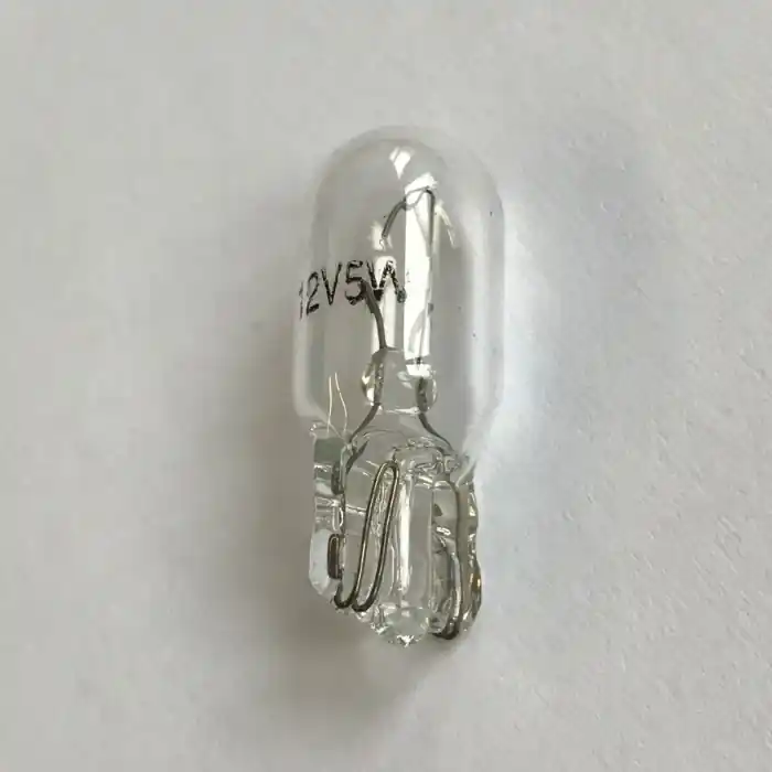 Kostenloser Rückversand Glassockellampe | T10 | 12V | 5W | W2,1x9,5d