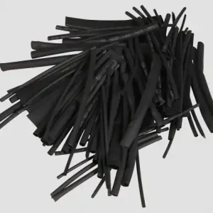 Schrumpfschlauch-Set | 100 Tlg | schwarz | 100mm Preiswert