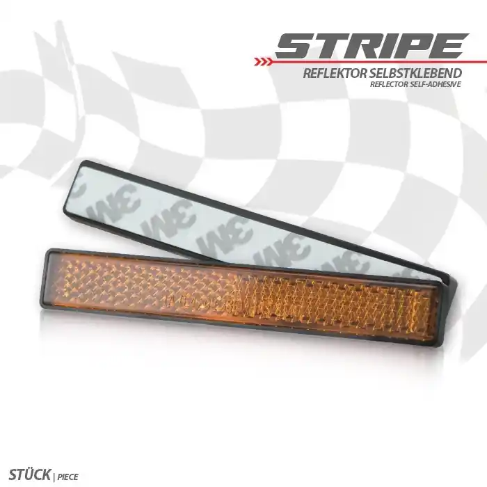 Online Kaufen Reflektor "Stripe" | rechteckig | gelb | mit Rand