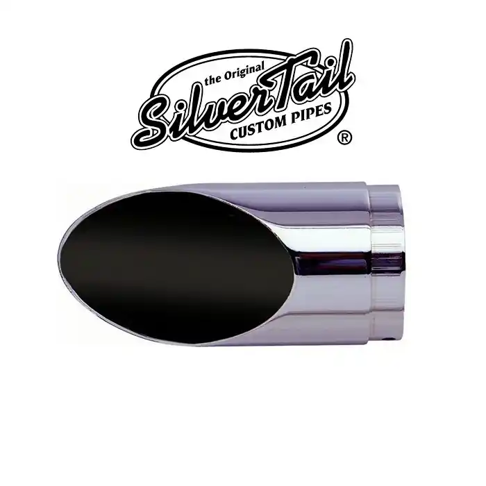 Silvertail-Endstück "Slash-Cut" | links Expressversand