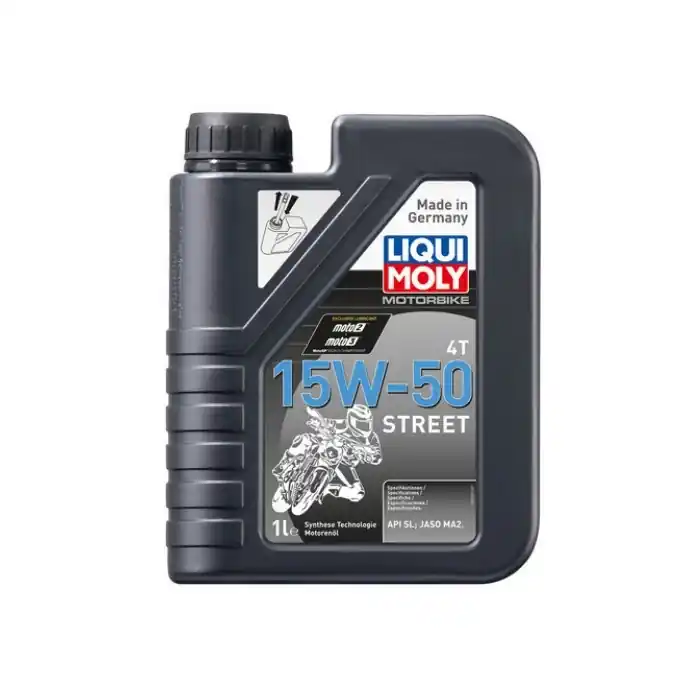 Geprüft LIQUI MOLY 4T 15W-50 Street | 1 Liter