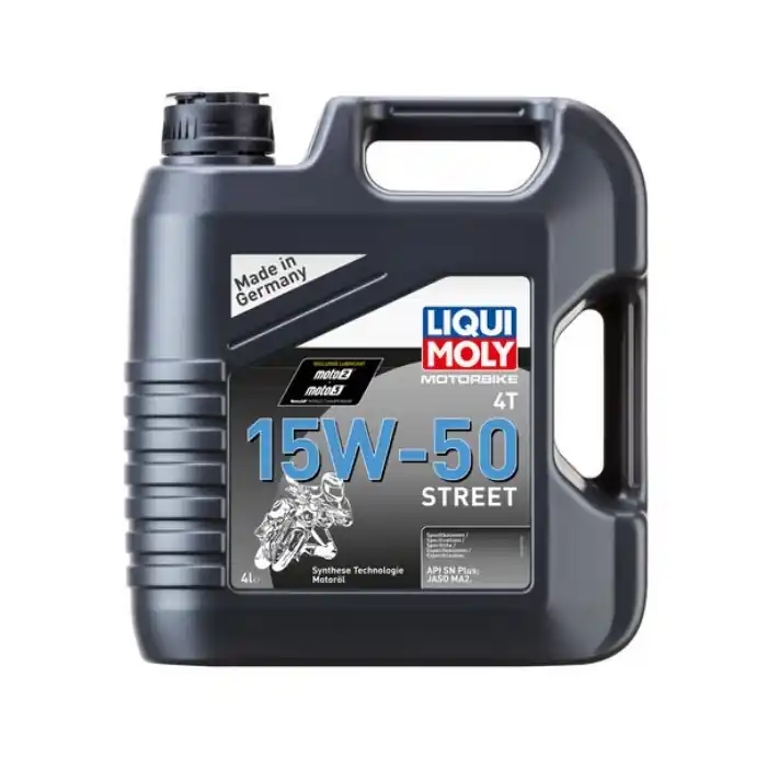 LIQUI MOLY 4T 15W-50 Street | 4 Liter Markenprodukt