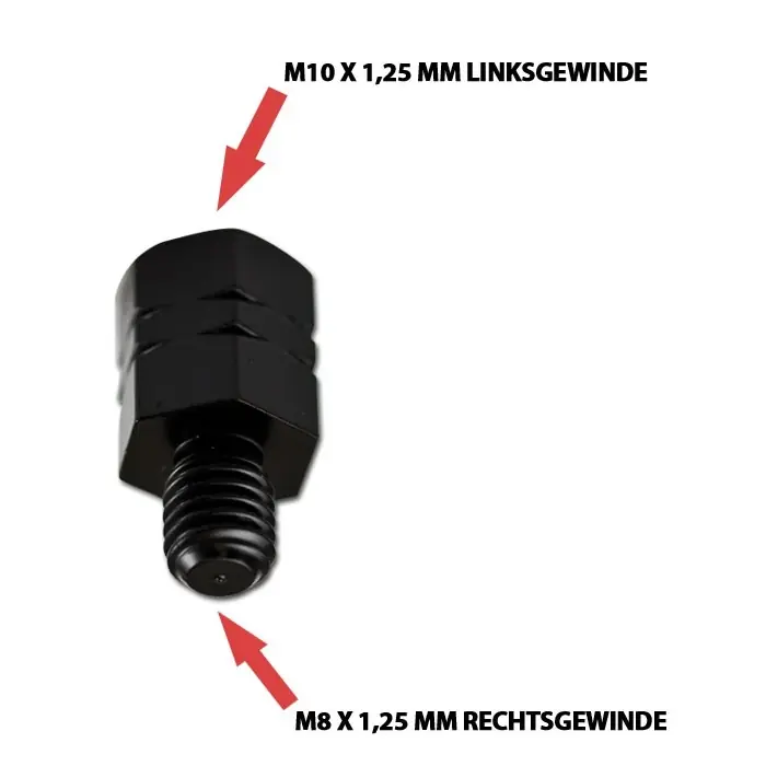 Abverkauf "Spiegeladapter" | M10-L IN / M8-R OUT