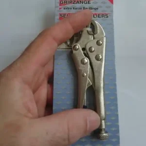 Preiswert Mini-Gripzange, extra kurze Baulänge, 100mm,