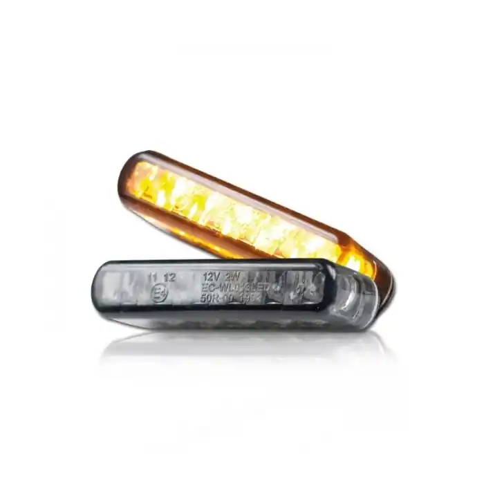 LED-Einbaublinkerset "Streak" | getönt | Paar Ausverkauf