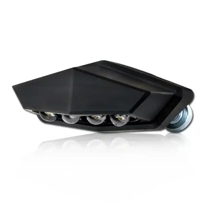 Direkt Vom Hersteller LED-Kennzeichenbeleuchtung "Vento" | Alu | schwarz