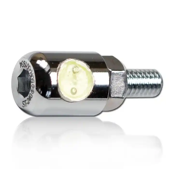 SMD-Kennzeichenbeleuchtung "Byte" | chrom | Alu Versand Am Gleichen Tag