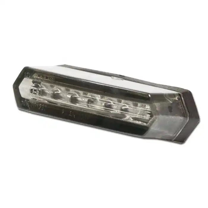 Versand Am Gleichen Tag LED Mini Rücklicht "Rough" | getönt | ohne KZB