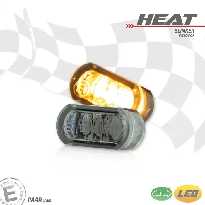 LED-Einbaublinker-Set | Heat | getönt | Paar Online Kaufen