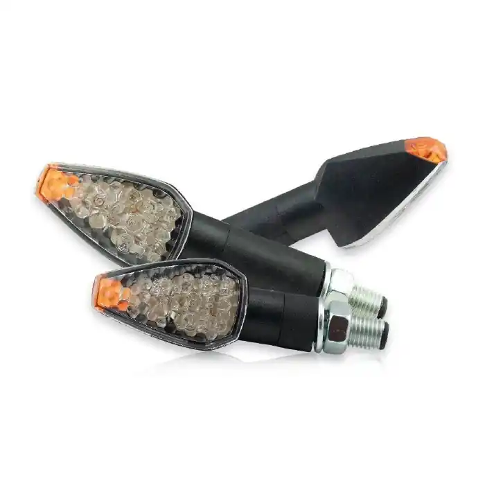LED-Blinker "PEAK" | schwarz | kurz | M10 Aktuell