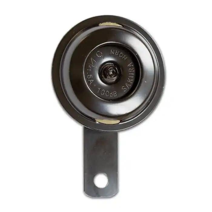 Hupe | 6V | Ø 70mm | schwarz | 100dB Kostenloser Rückversand