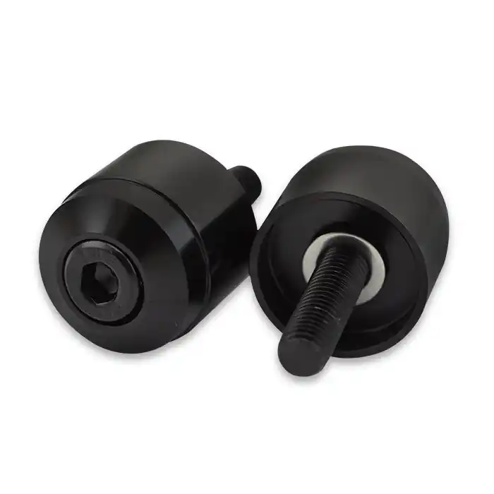 Heißes Angebot Lenkergewichte "D28" | Alu | schwarz | M8