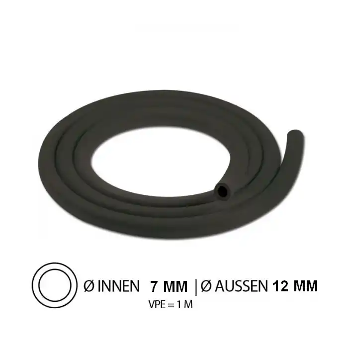 Günstig Bremsflüssigkeitsschlauch | IØ= 7mm x AØ=12mm