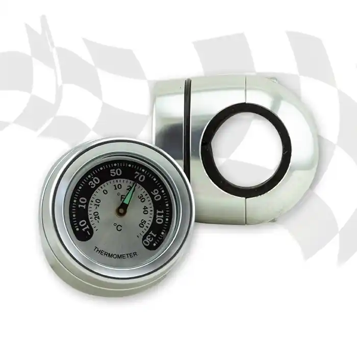 Lenker "Thermometer" | 7/8 + 1 Zoll | chrom Versand Am Gleichen Tag