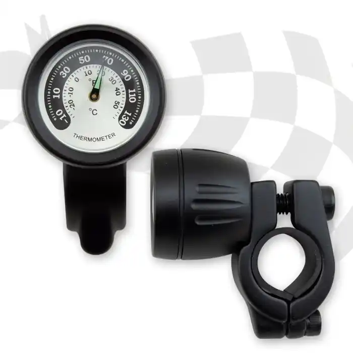 Lenker "Thermometer" | 7/8 + 1 Zoll | schwarz Preis Gesenkt