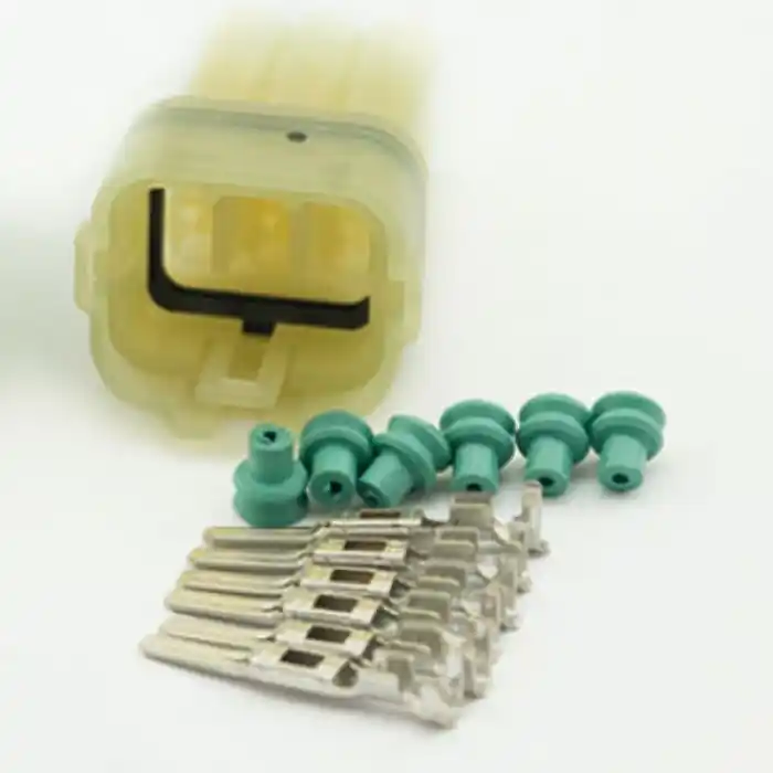 Kostenloser Rückversand Wasserdichter 6er Stecker ACEWELL | groß | weiss