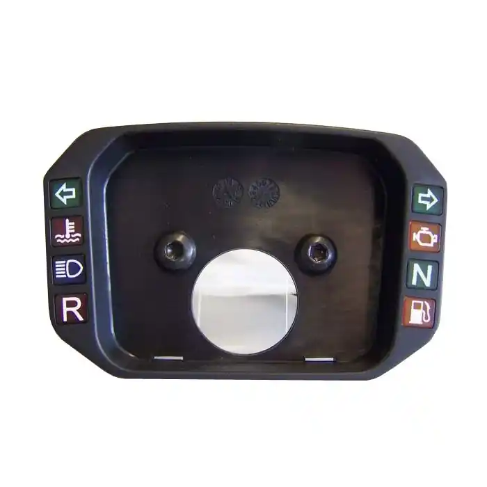 Neue Kollektion Kontrollleuchtencover "ACE-C36" | schwarz