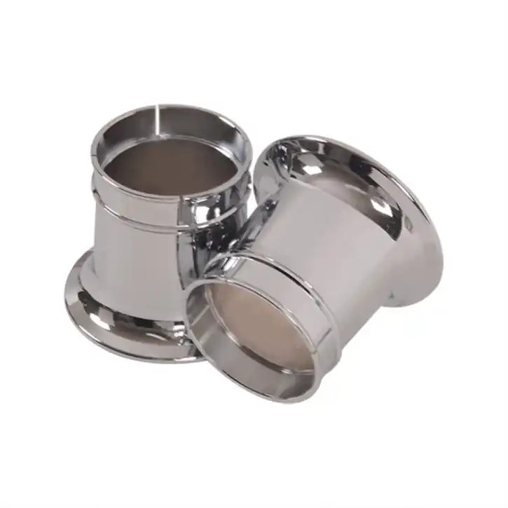 Neu 2 intake funnels BMW R models (R45 R65 R80 R90 R100 /5 /6 /7), polished, d=50mm