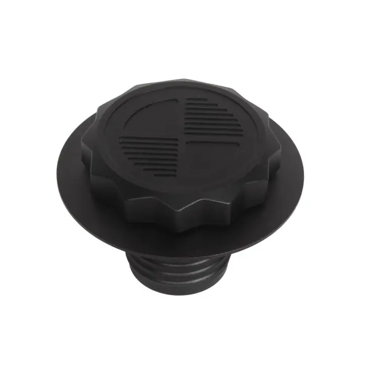 Must-Have TANKDECKEL BMW R-Modelle (R45 R65 R75 R80 R90 R100 /5 /6 /7), Aluminium, schwarz