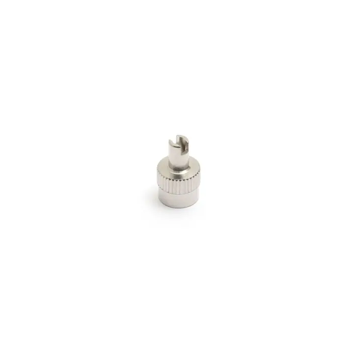 Metal valve cap with valve insert screwdriver Solange Der Vorrat Reicht