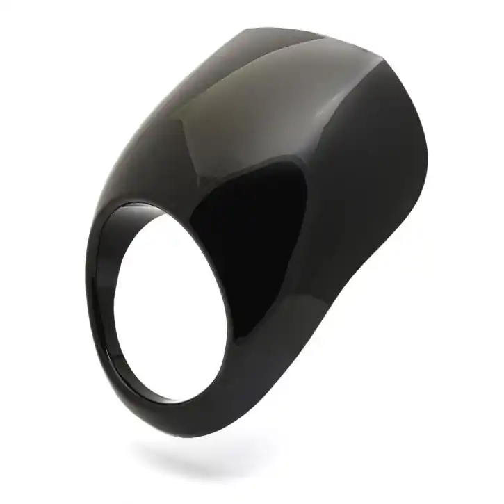 Clubstyle front fairing in black for Harley-Davidson Garantierte Lieferung