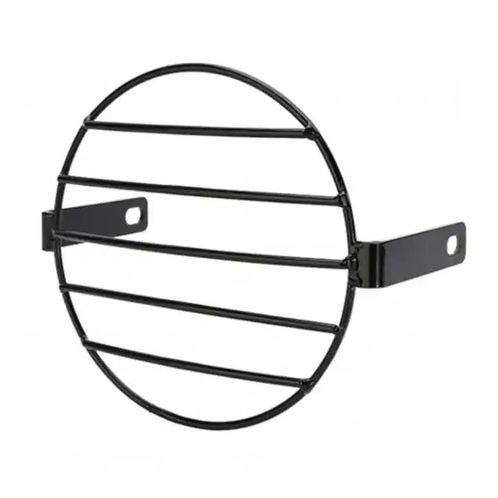 Headlight grill braket black coated Neu