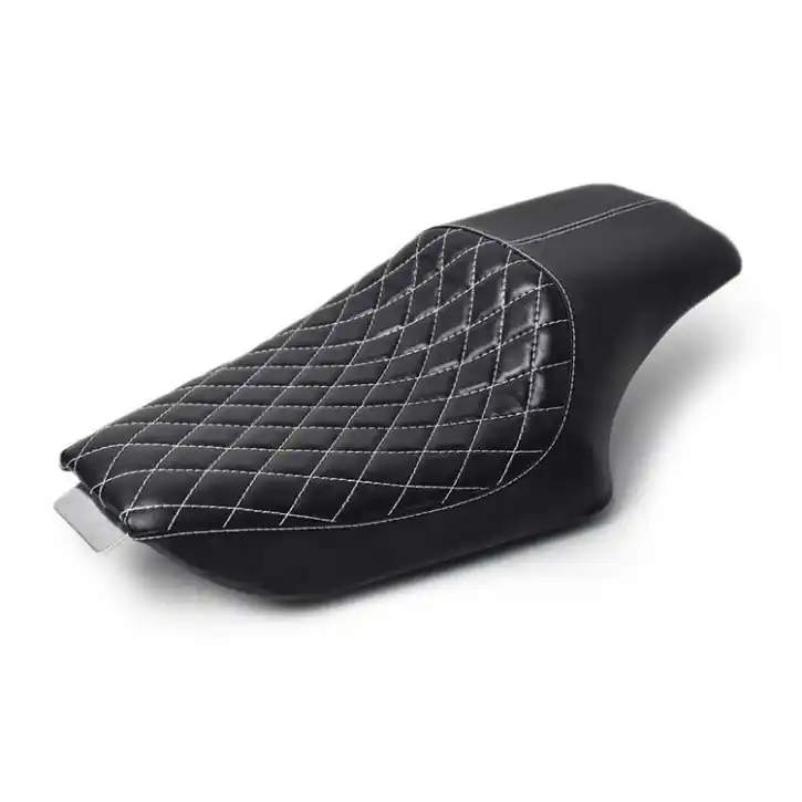 Kostenfreie Lieferung Seat for Harley Davidson Sportster with check pattern