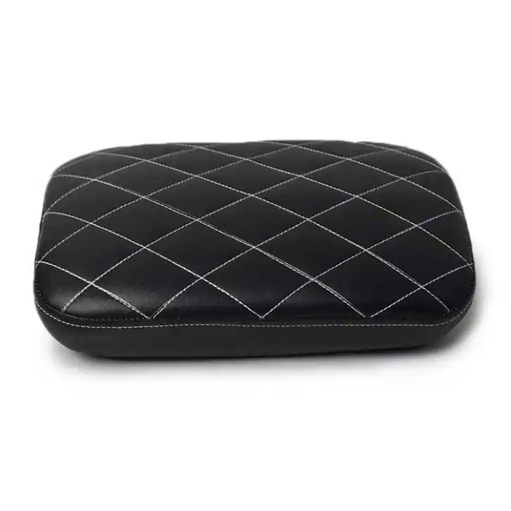 Passenger pad for chopper with check pattern Versand Am Gleichen Tag