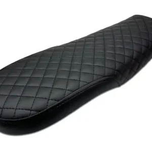Cafe Racer, Scrambler SEAT Honda CX500, black, black check stitching Nur Für Kurze Zeit