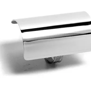 Hitzeschutzblech Universal 4" (10 cm) Chrom Preis Gesenkt