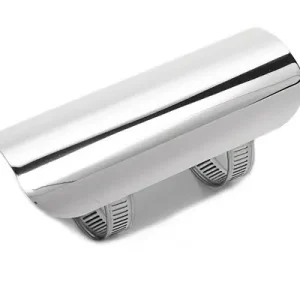 Preisknaller Heat Shield Universal 5" Chrom