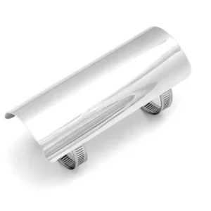 Schnäppchen Heat Shield for 2-¼", 57 mm exhaust, 152 mm long, Chrome