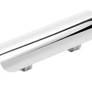 Hitzeschutzblech für 1-¾", 45 mm Krümmer, 180 mm lang, Chrom Geprüft